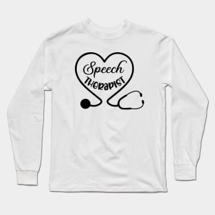 Speech Therapist Long Sleeve T-Shirt